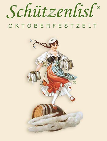 Schützenlisl heißt das neue Oktoberfestzelt von Lorenz und Christine Stiftl auf der Oidn Wiesn 2022 